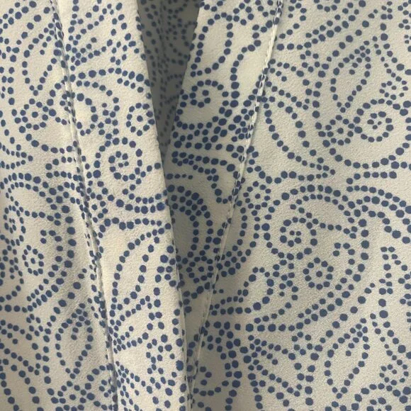 Dalia Sleeveless Top Women's size Large Green and Blue - Picture 6 of 6